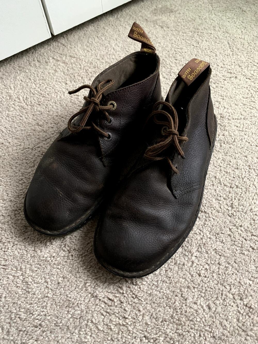 Dr Martens Sussex Brown Leather Chukka Boots Size 9 Mens